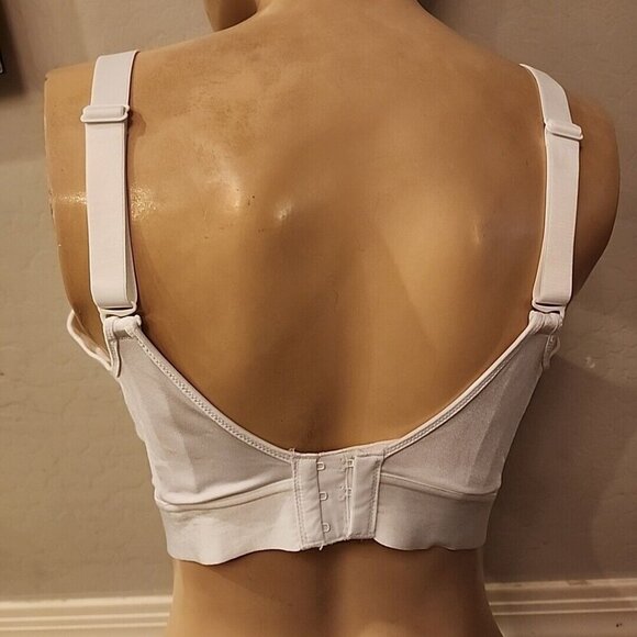 Bali Cool Comfort Bra 40DD White Wireless Lined NWT 3458 - Picture 4 of 5